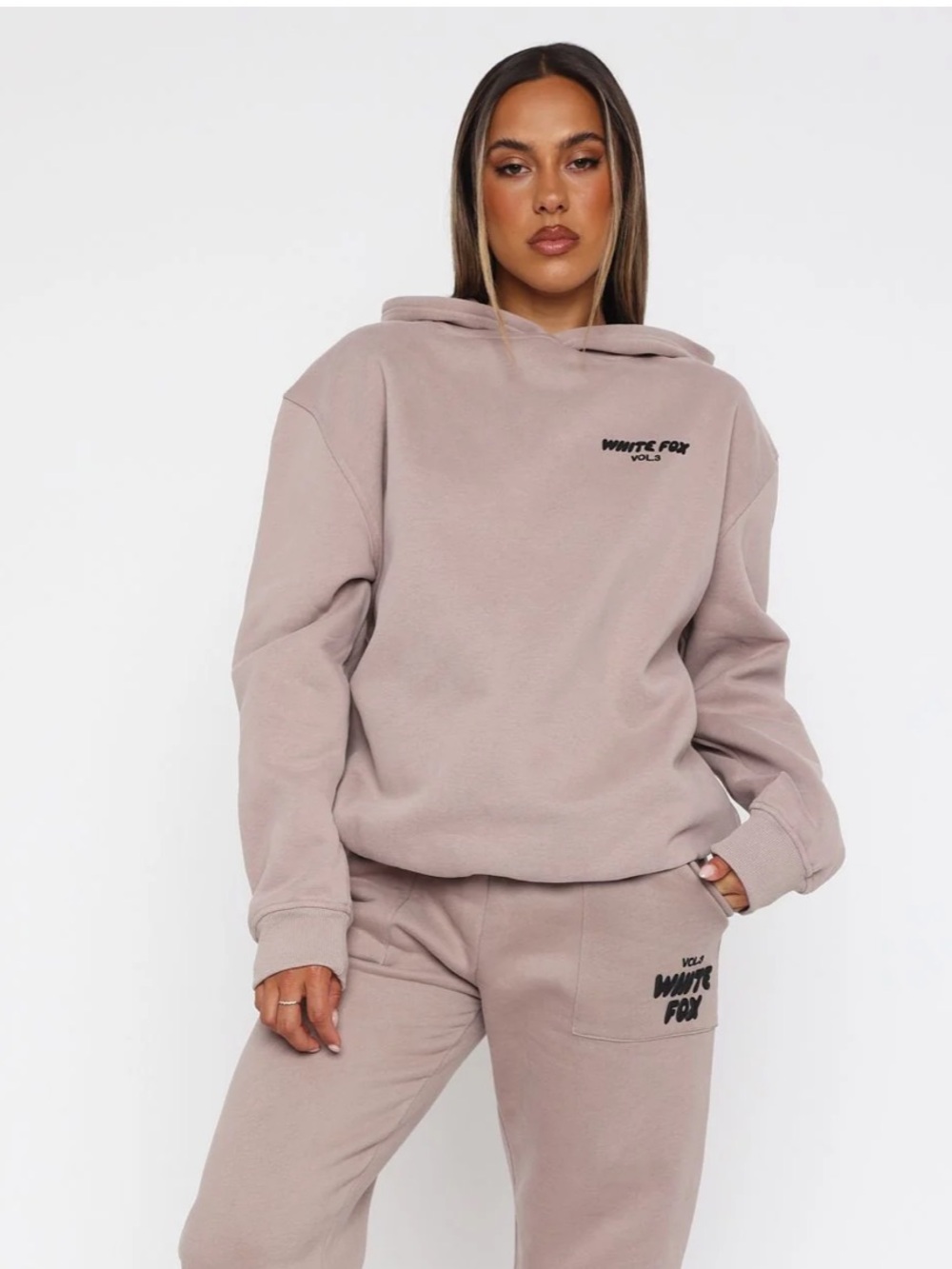 White Fox Hoodie- Like New